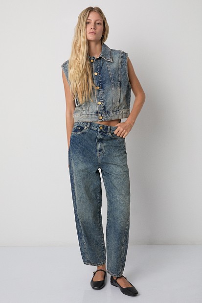 Tania barrel jeans