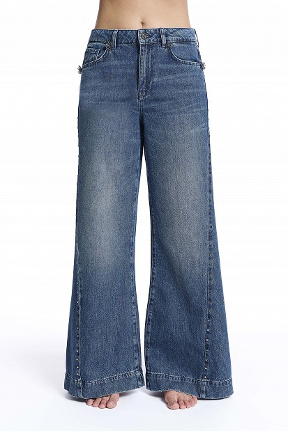 Kalia wide-leg jeans