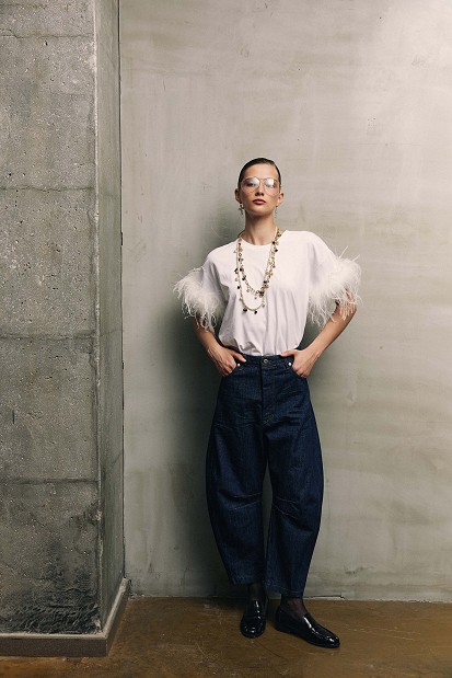 Lasso barrel jeans