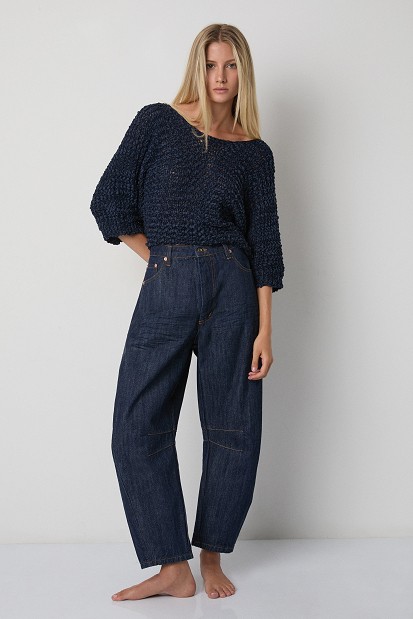 Lasso barrel jeans