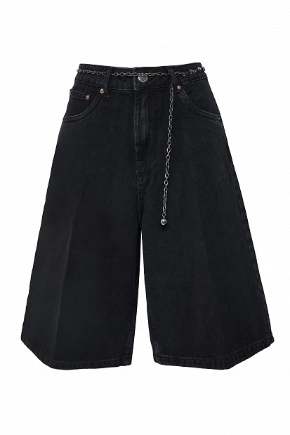 Georgia denim bermuda