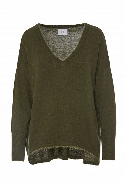 V-neck sweater