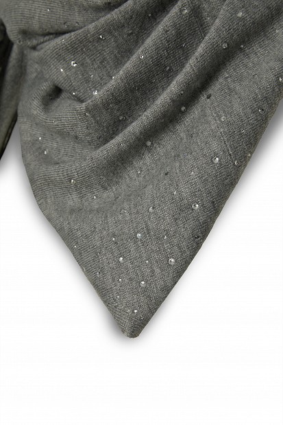 Rhinestone triangle scarf