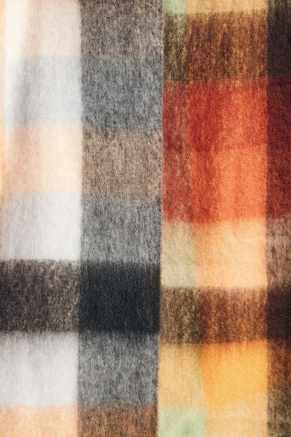 Plaid scarf