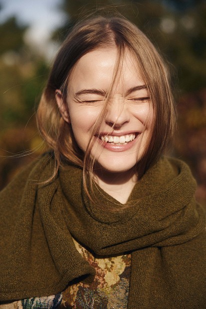 Knitted scarf