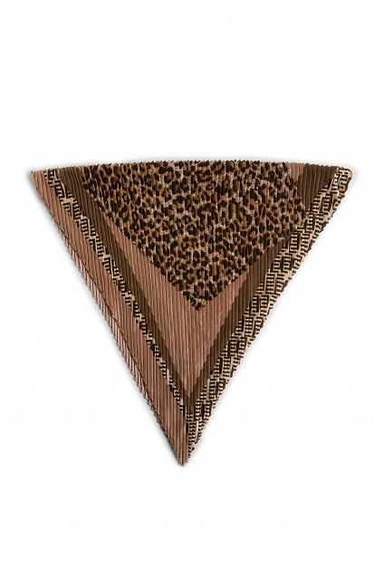 Animal print scarf