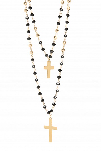 Rosary-style necklace