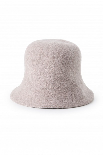 Wool bucket hat