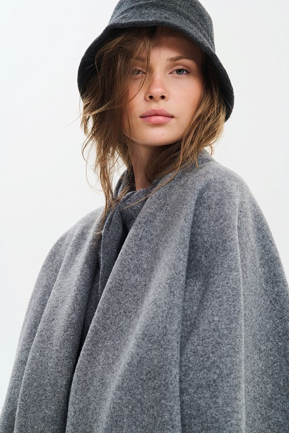 Wool bucket hat