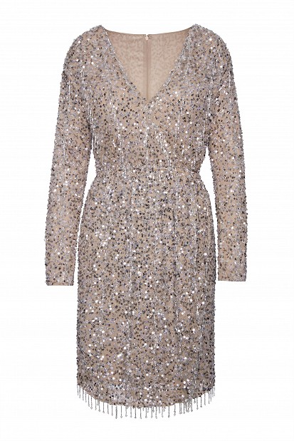 Sequin mini dress - Gold label