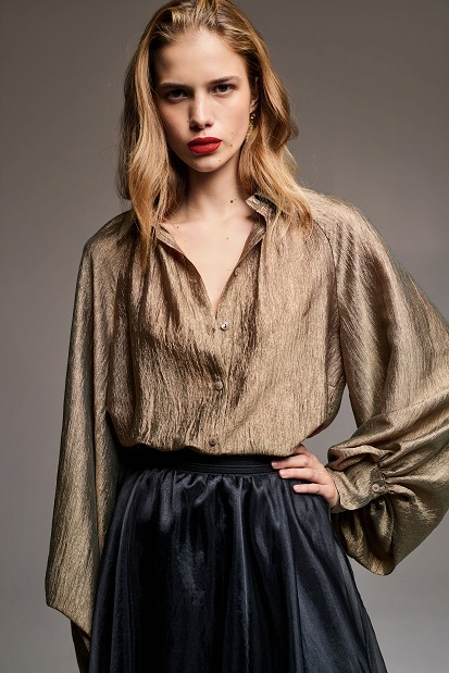 Shirt with wide sleeves - Gold label