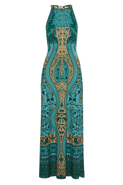 Maxi printed dress
