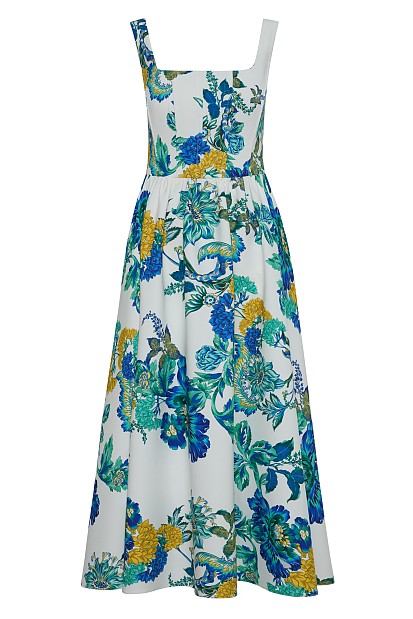 Midi floral dress