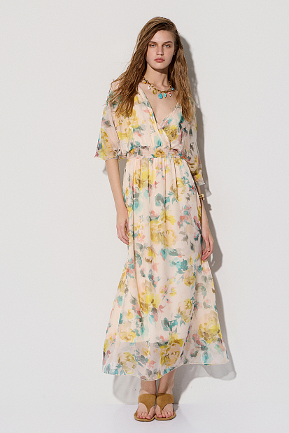 Maxi floral dress