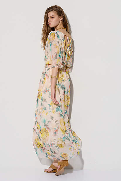 Maxi floral dress