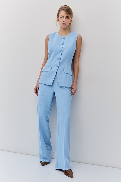 Longline vest diagonal
