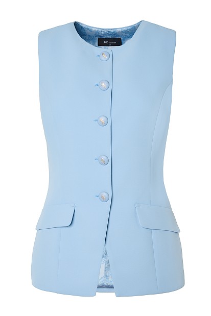 Longline vest diagonal
