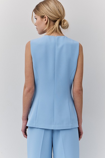 Longline vest diagonal