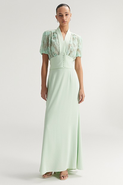 Maxi mermaid skirt - Gold label