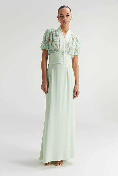 Maxi mermaid skirt - Gold label