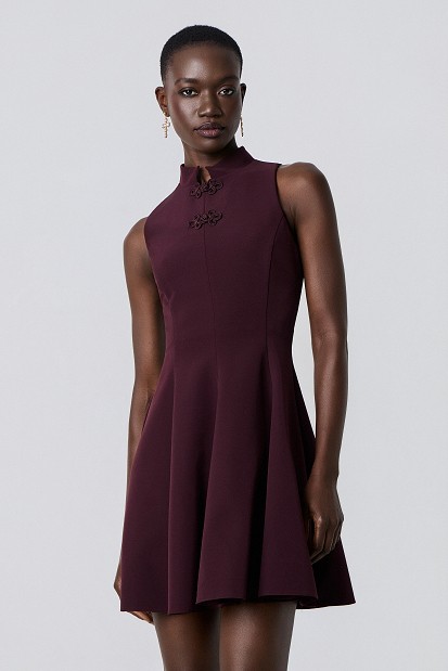 Japanese-style mini dress