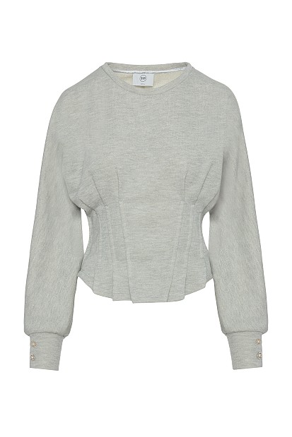 Lurex sweatshirt