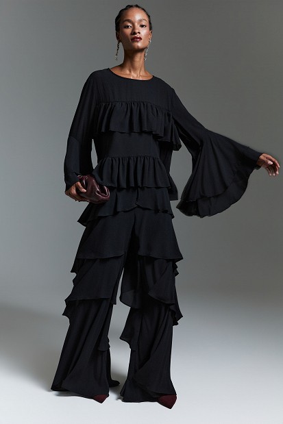 Top cu volane - Gold label
