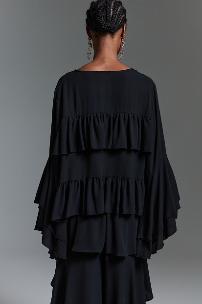 Top cu volane - Gold label