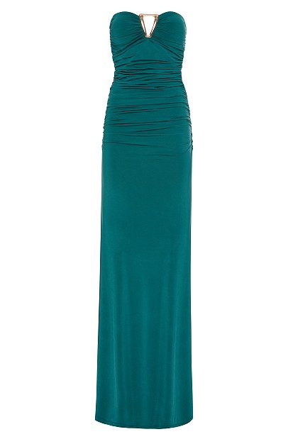Maxi strapless dress - Gold label