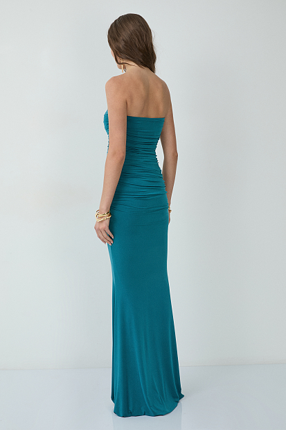 Maxi strapless dress - Gold label