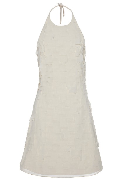 Mini dress with ruffles - Gold label