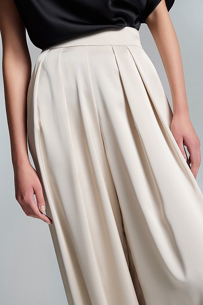 Satin balloon trousers - Gold label