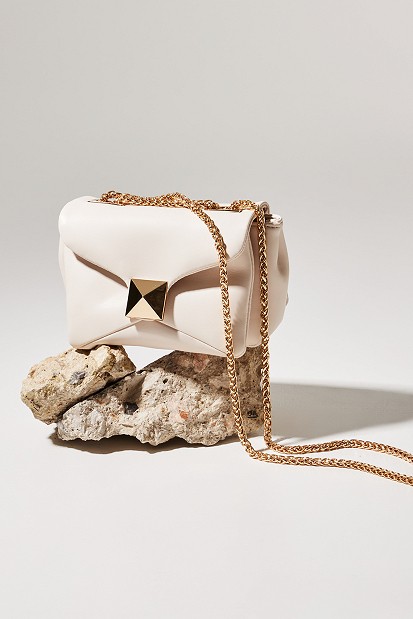 Mini city bag with chain strap

