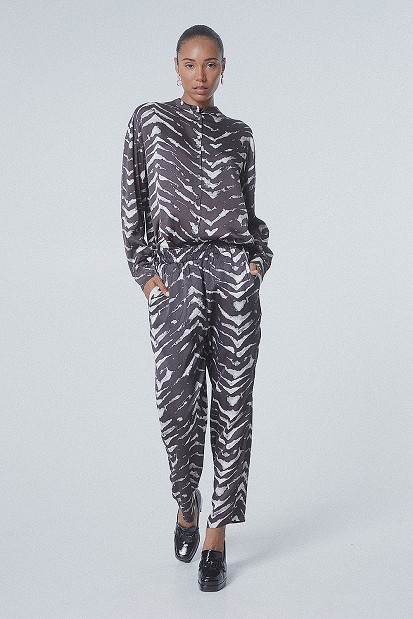 Zebra print trousers