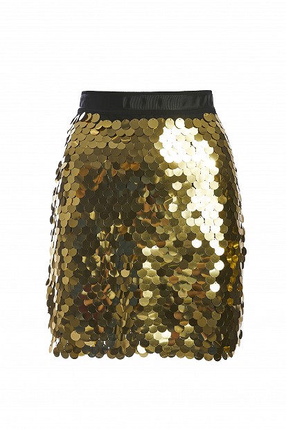 Embellished sequin skirt - Gold Label