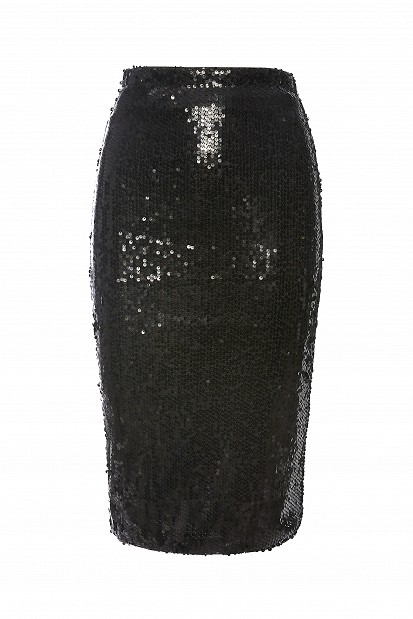 Highwaisted sequin skirt - Gold Label