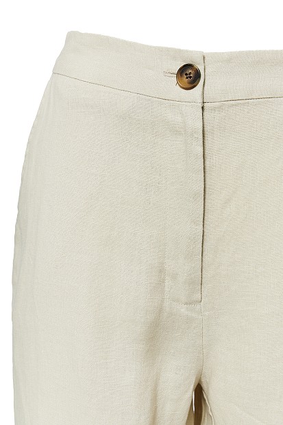 Linen highwaisted trousers