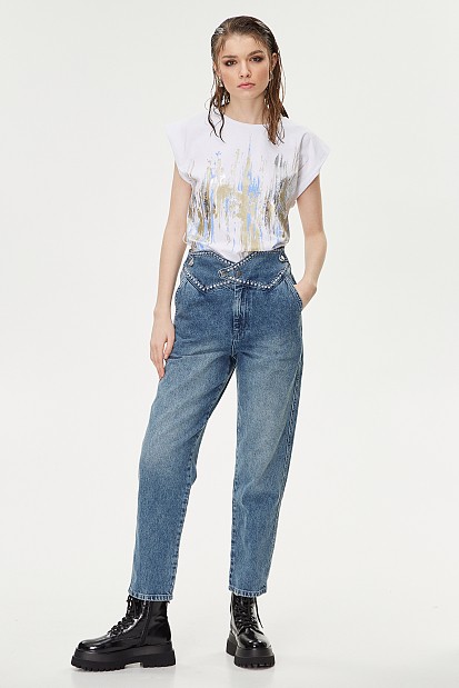 Vicky mom-fit jeans