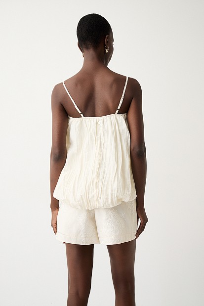 Balloon top with straps