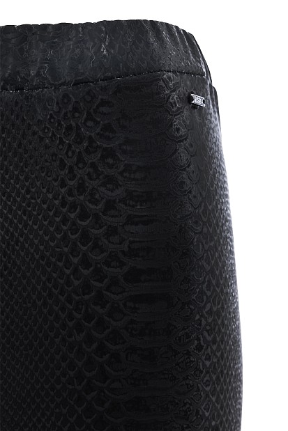 Leggings with snake print