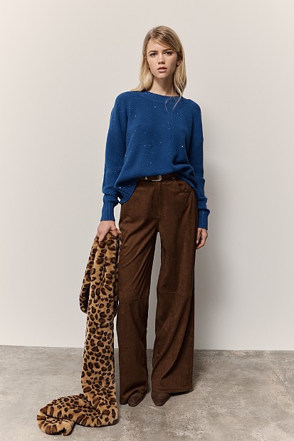 Sequined sweater