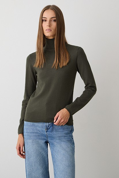 Basic sweater turtleneck