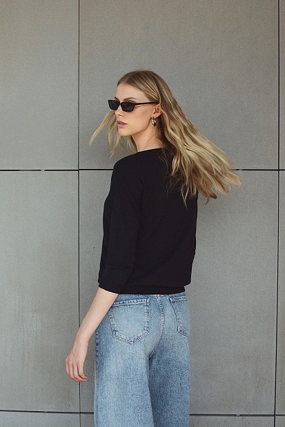 Πουλόβερ με μανίκι 3/4