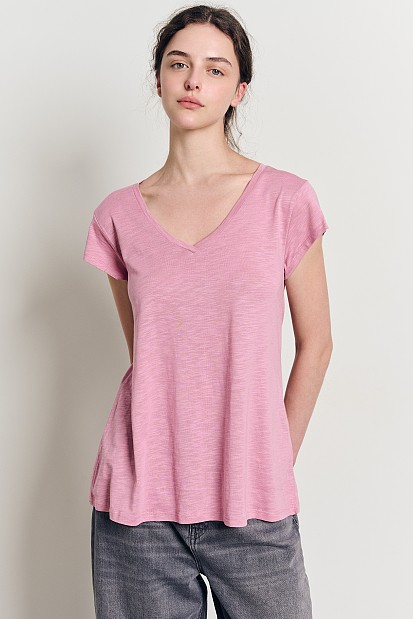 Βασική κοντομάνικη μπλούζα