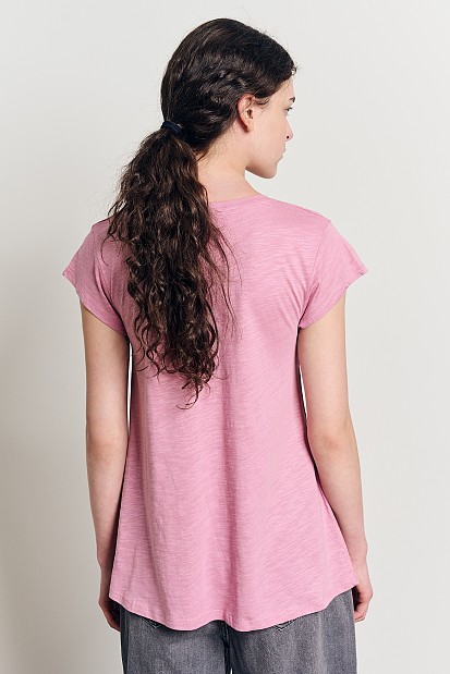 Βασική κοντομάνικη μπλούζα