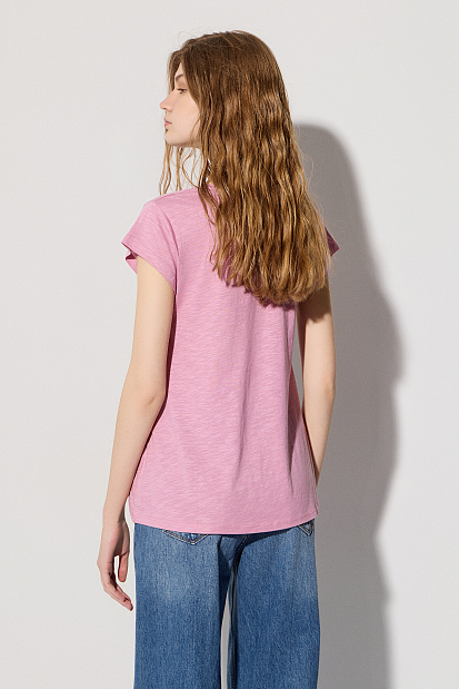 V-neck τοπ με στρας