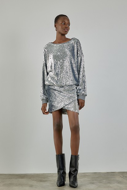 Sequined sweatshirt