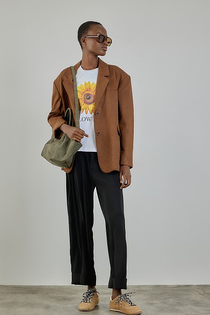 Cotton t-shirt with print