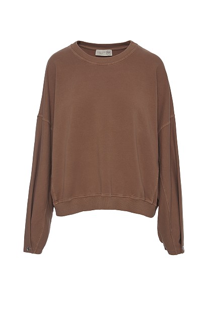 Φούτερ με φαρδιά μανίκια