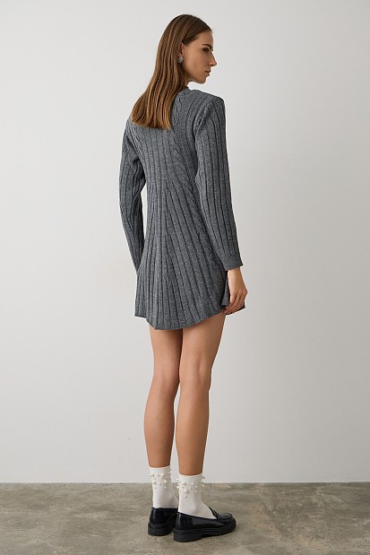 Mini knitted dress